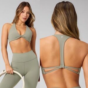 Fabletics NEW PureLuxe Plunge Bra Size S
